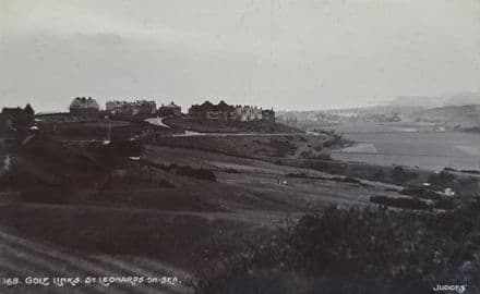 "Golf Links St Leonards on Sea" Postcard (Unused)