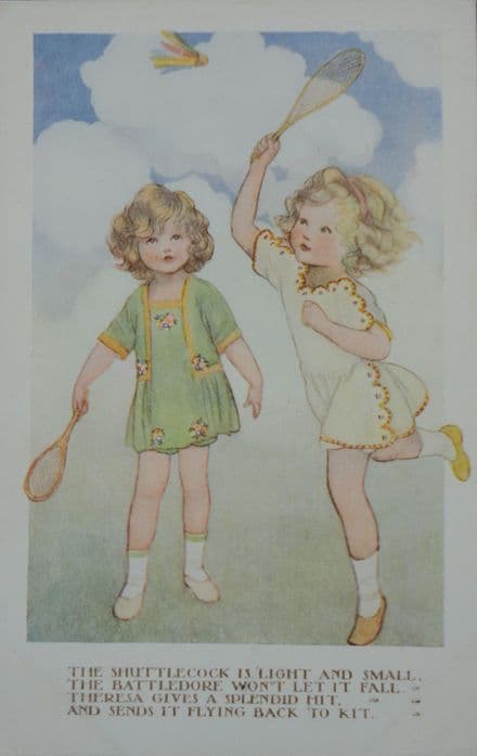 "Jolly Games" Card (Used)