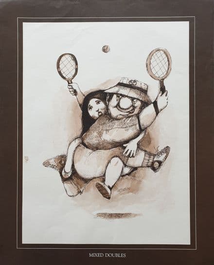 "Mixed Doubles" Gary Patterson Print