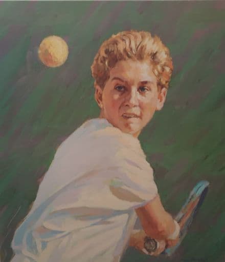 "Monica Seles", Limited Edition Jonas Print (809 of 850) SIGNED