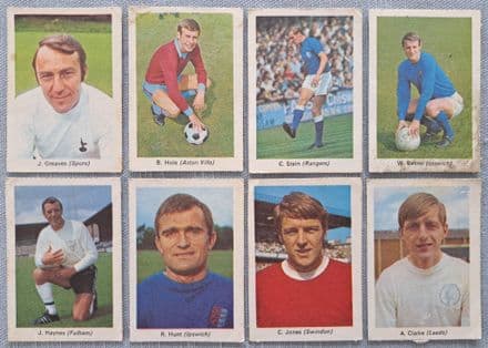"My Favourite Soccer Stars", Buster (1970, 8 of 32) Blue Back