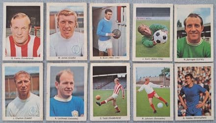 "My Favourite Soccer Stars", Lion (1970, 10 of 32) Blue Back