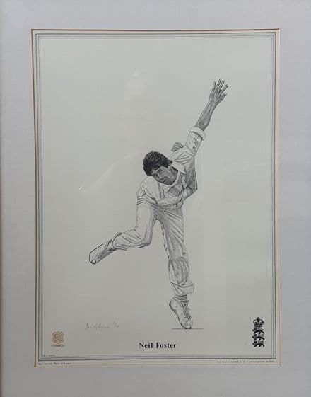 "Neil Foster" by DJ Byrne (Signed Limited Edition Print)