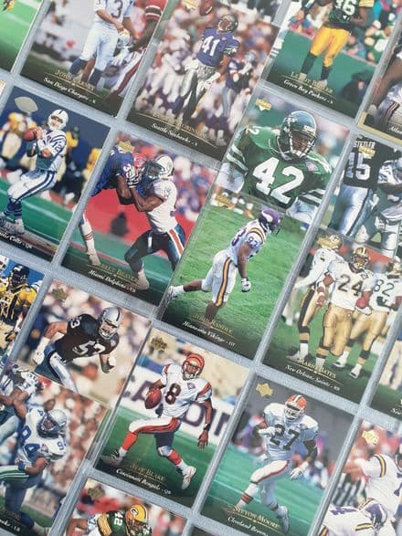 "NFL Football Cards" by Upper Deck (1995, 68 cards)