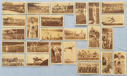 "Olympic Champions Amsterdam 1928" Godfrey Phillips (1928, 25 of 36)