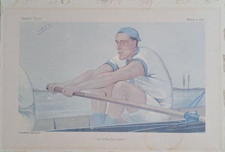 "One of the Presidents" Vanity Fair Print (1890)