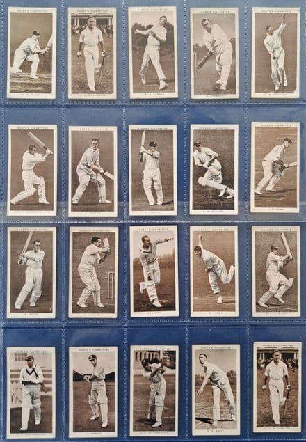 "Prominent Cricketers of 1938" Ogden's (1938, 20 of 50)