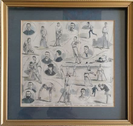 "The Australian Cricketing Team" (1880)