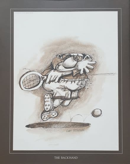 "The Backhand" Gary Patterson Print