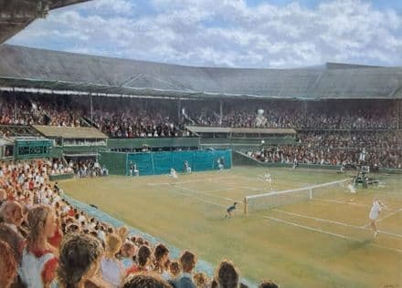 "The Centre Court, Wimbledon" by Edward Dawson