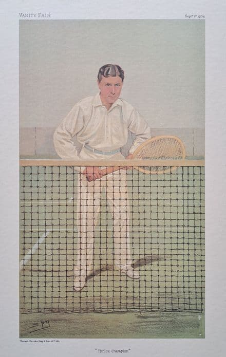 "Thrice Champion" Vanity Fair SPY Print (1904)