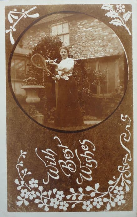 "With Best Wishes" Card (Used)