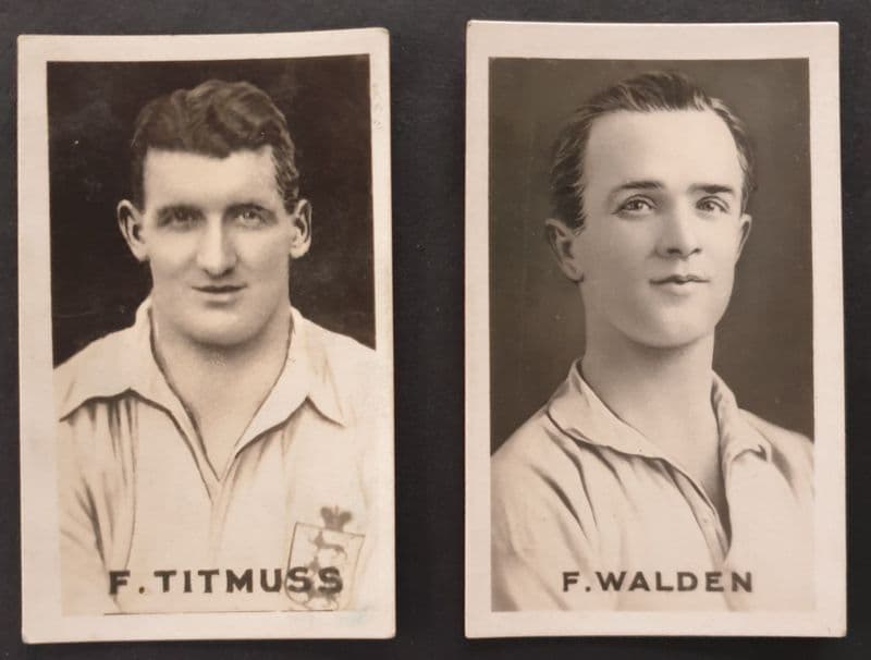 "Famous Footballers", The Champion (1920s, 2 Cards)