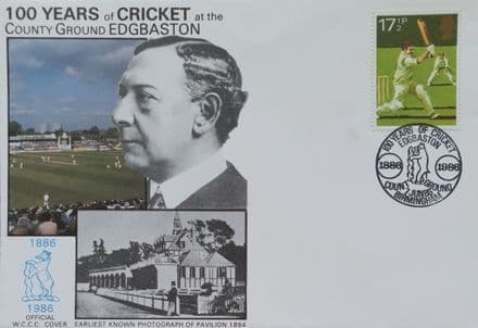 100 Years of Cricket at Edgbaston Cover (1988)