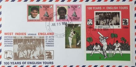 100 Years of English Tours - St Vincent (1994)