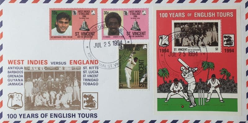 100 Years of English Tours - St Vincent (1994)