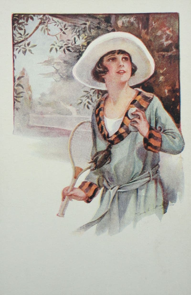 A Vivian Mansell Card (Unused)