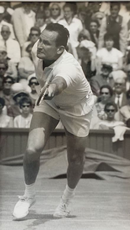 Abe Segal Press Photo (Wimbledon)
