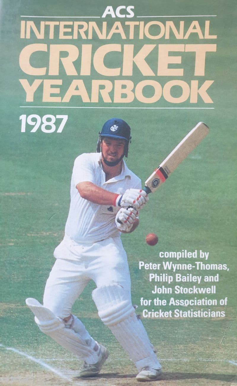 ACS International Cricket Yearbook 1987