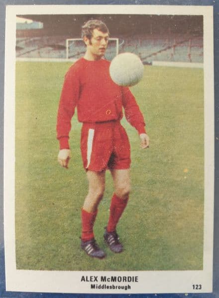 Alex McMordie (Football Swap Card)
