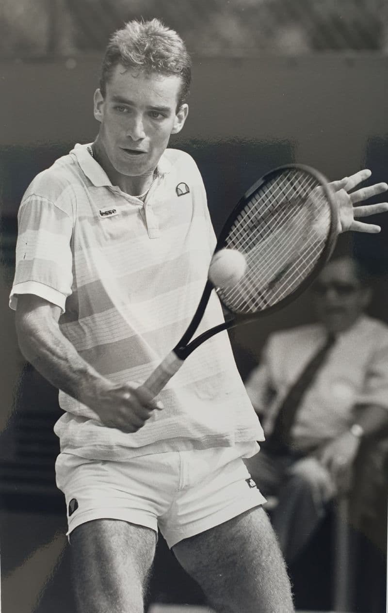 Alex Mronz Press Photo (Roland Garros, 1989)