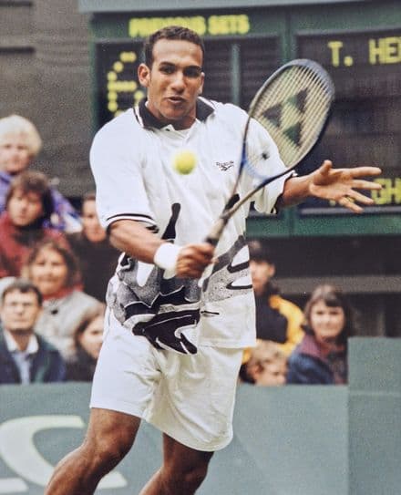 Amr Ghoneim  Colour Press Photo (Davis Cup, 1996)