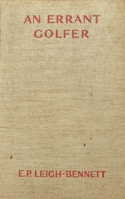 An Errant Golfer by ER Leigh-Bennett
