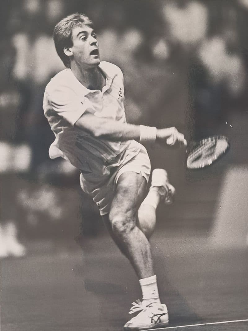 Anders Jarryd Press Photo (Davis Cup F, 1987)