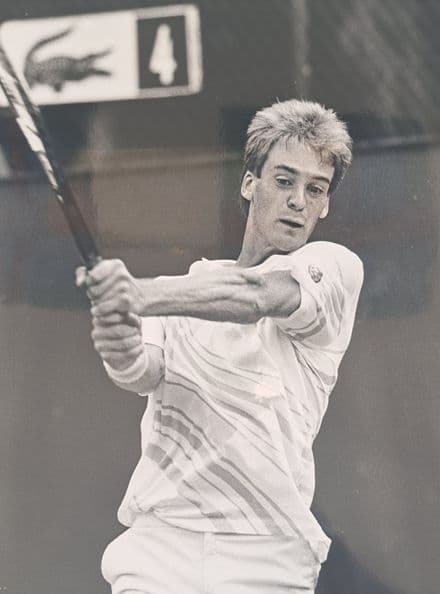 Anders Jarryd Press Photo (Roland Garros, 1987)