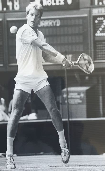 Anders Jarryd Press Photo (Wimbledon, 1985)