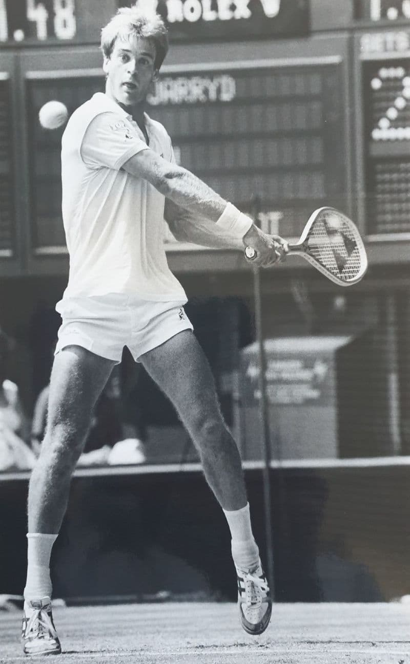 Anders Jarryd Press Photo (Wimbledon, 1985)