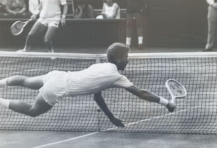 Anders Jarryd Press Photo (Wimbledon SF, 1985)