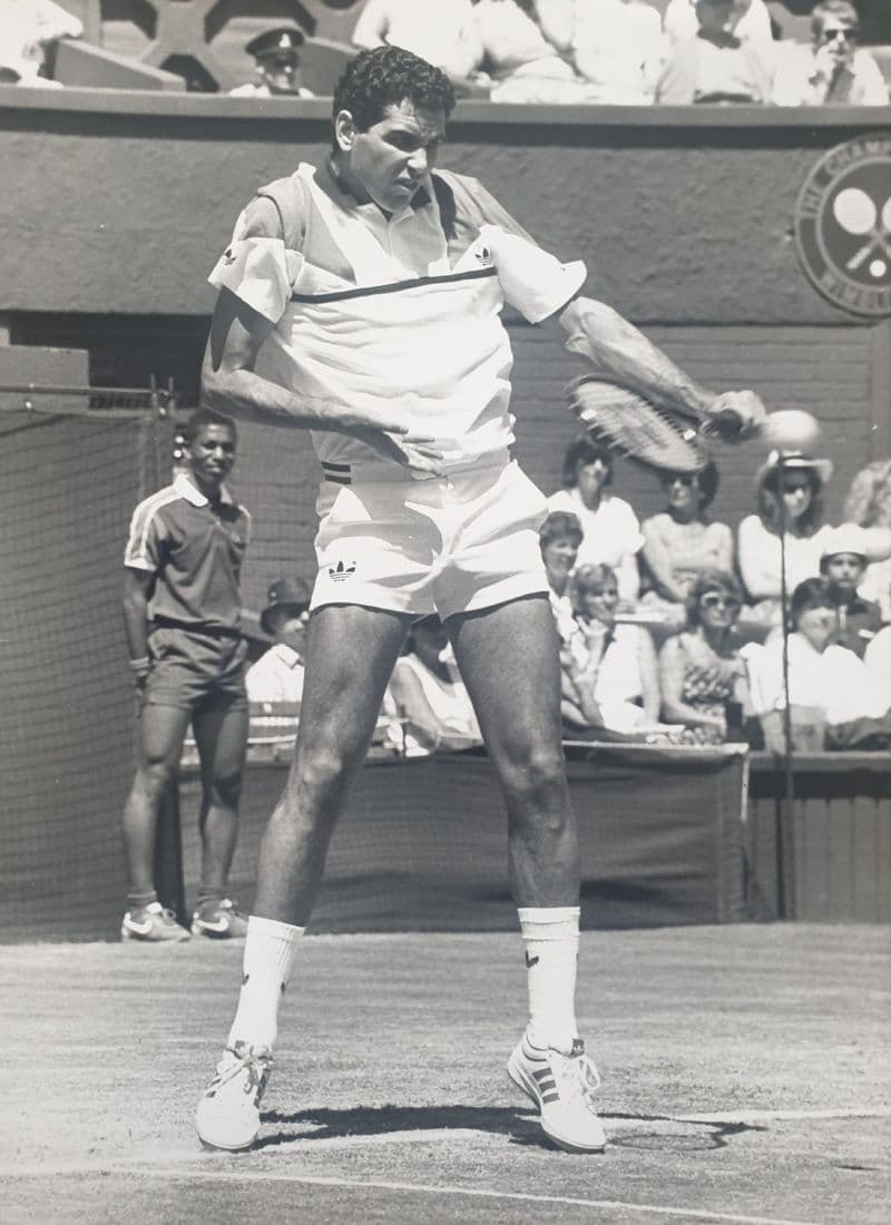 Andres Gomez Press Photo (Wimbledon, 1987)