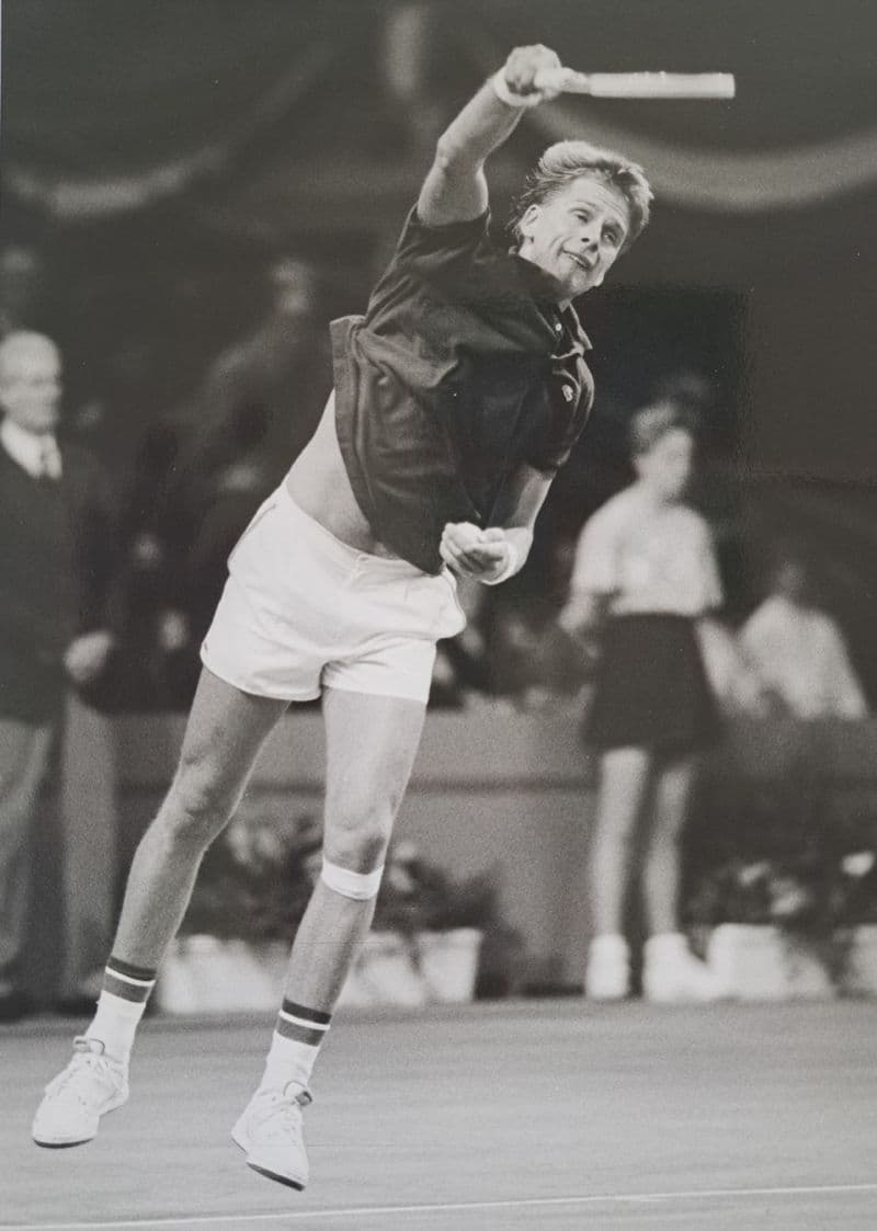 Andrew Castle Large Press Photo