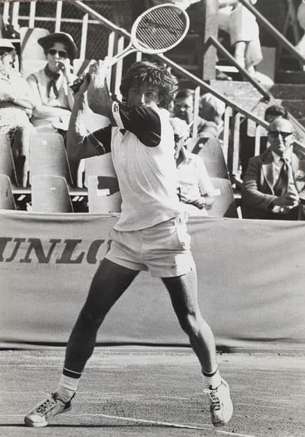 Andrew Jarrett Backhand Press Photo (1978)