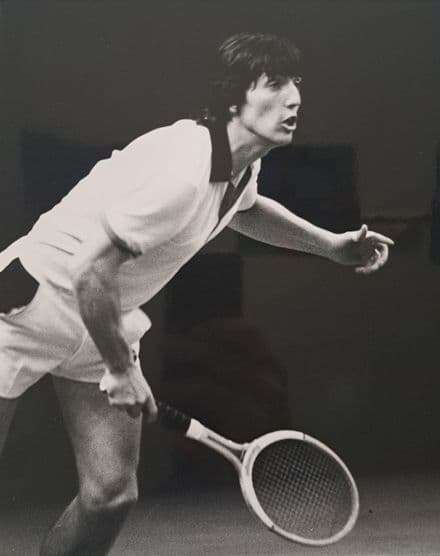 Andrew Jarrett Press Photo "Serving"