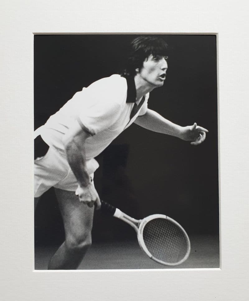 Andrew Jarrett Serving Press Photo