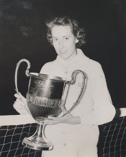 Angela Mortimer Press Photo (Queen's Club, 1961)