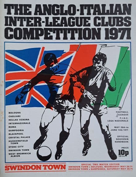 Anglo-Italian Inter League Clubs Competition (1971) Swindon