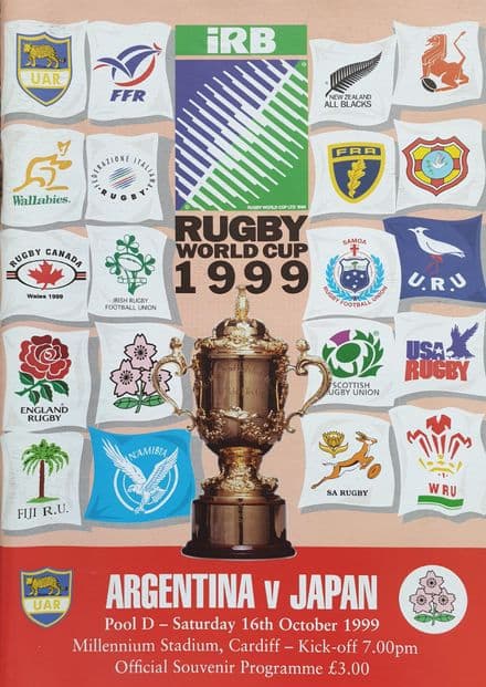 Argentina v Japan RWC 1999 (16th Oct)