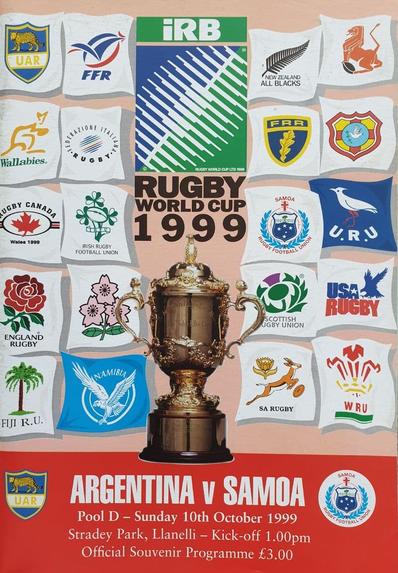 Argentina v Samoa (1999 Oct 10th) RWC