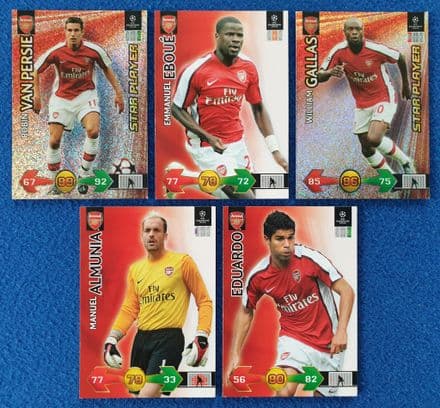 Arsenal (2009-10 Champions League) 5 Cards