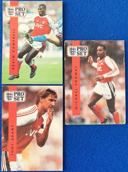 Arsenal x3 (Pro Set 1990-91)