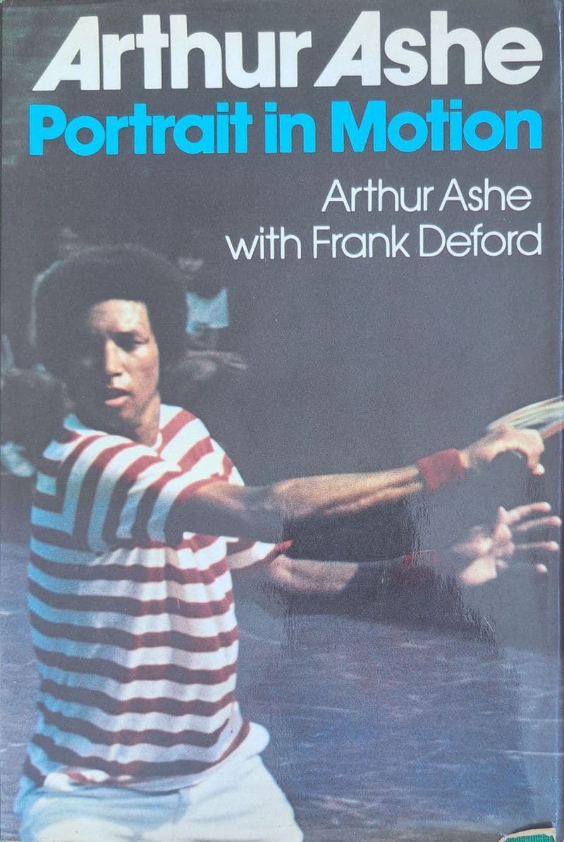 Arthur Ashe Portrait in Motion with Frank Deford