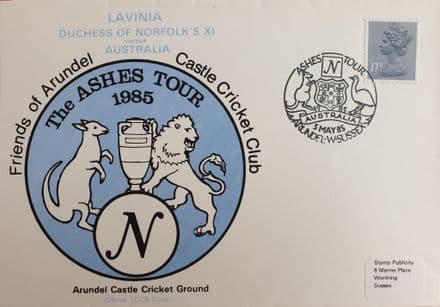 Arundel Australia Tour Cover (1985, May 5th)