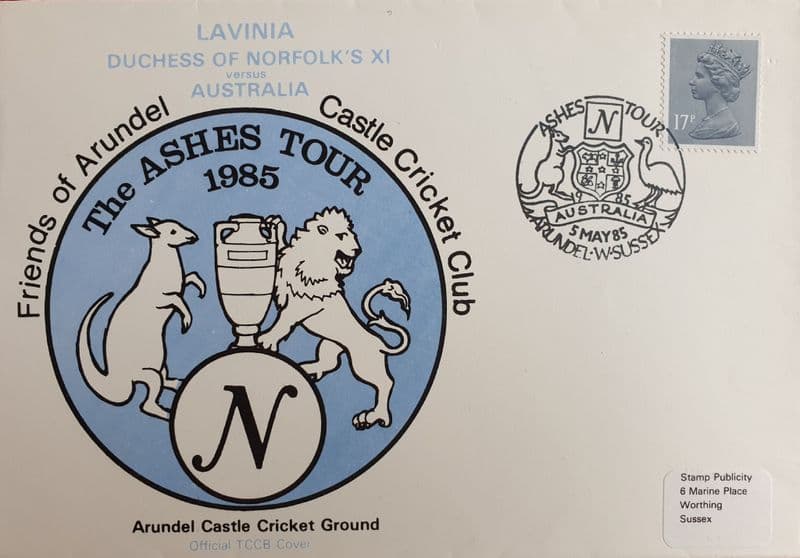 Arundel Australia Tour Cover (1985, May 5th)