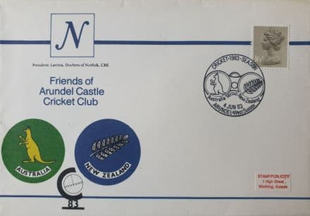 Arundel Australia v New Zealand Cover (1983, Jun 4th)