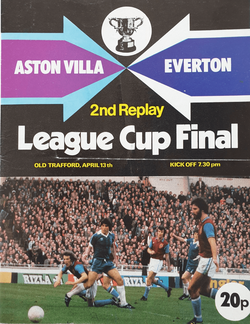 Aston Villa v Everton, League Cup F (1977, Apr 13th) 2nd Replay
