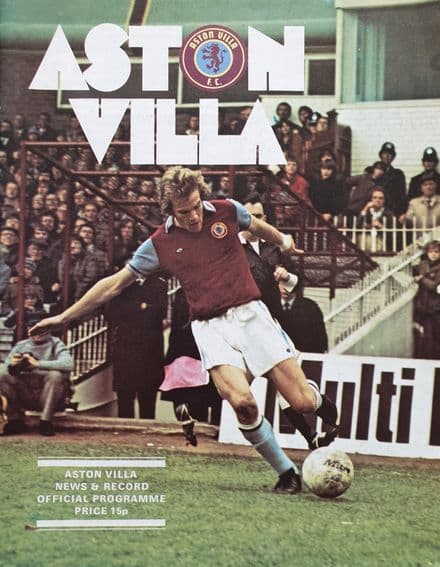 Aston Villa v West Ham, Div 1 (1975, Dec 26th)