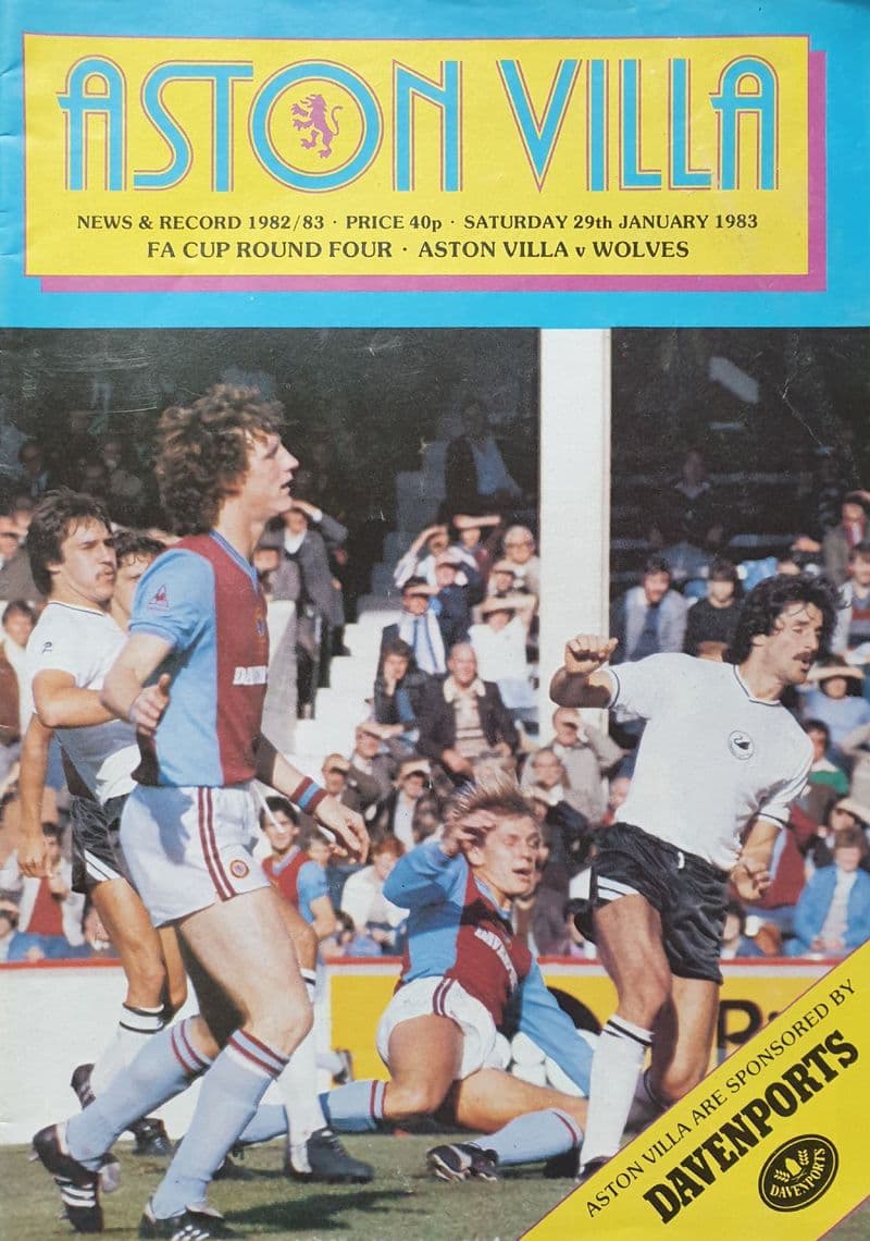 Aston Villa v Wolves, FA Cup (1983, Jan 29th)